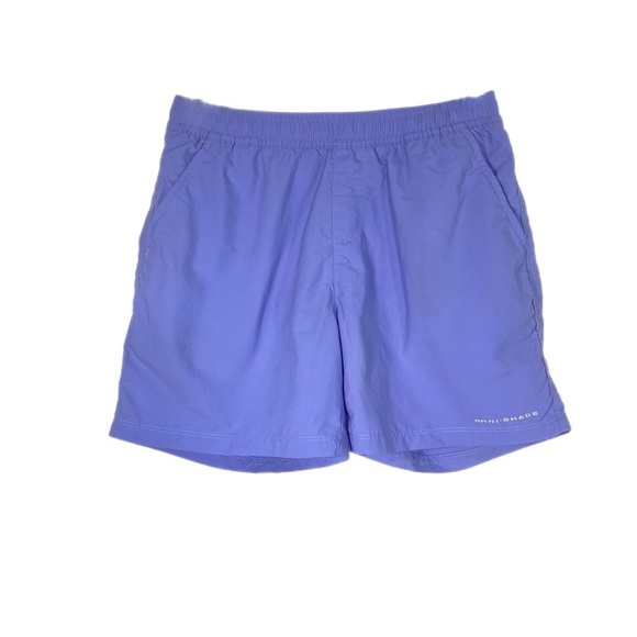 Columbia Girl’s Omni-Shade Lavender Sporty Performance Shorts - Picture 1 of 6